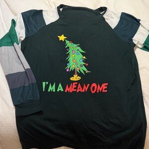 Festive Black Shirt UGLY CHRISTMAS